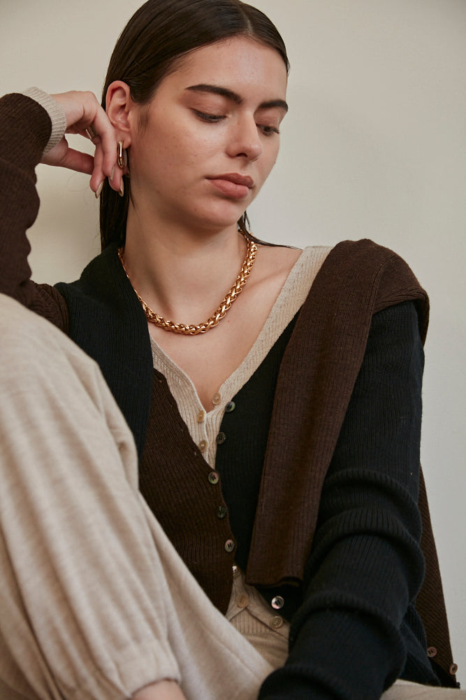 Washable wool 2-way rib knit – amime to amime