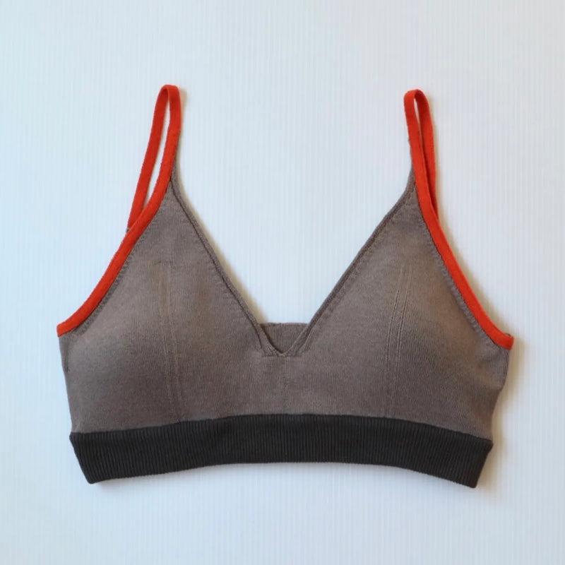 Organic Cotton Triangle Bra Top（nakes）