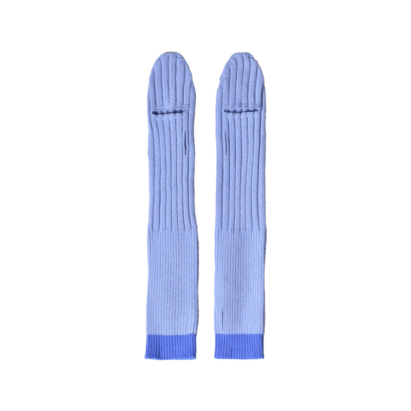 Pastel 2way knit gloves