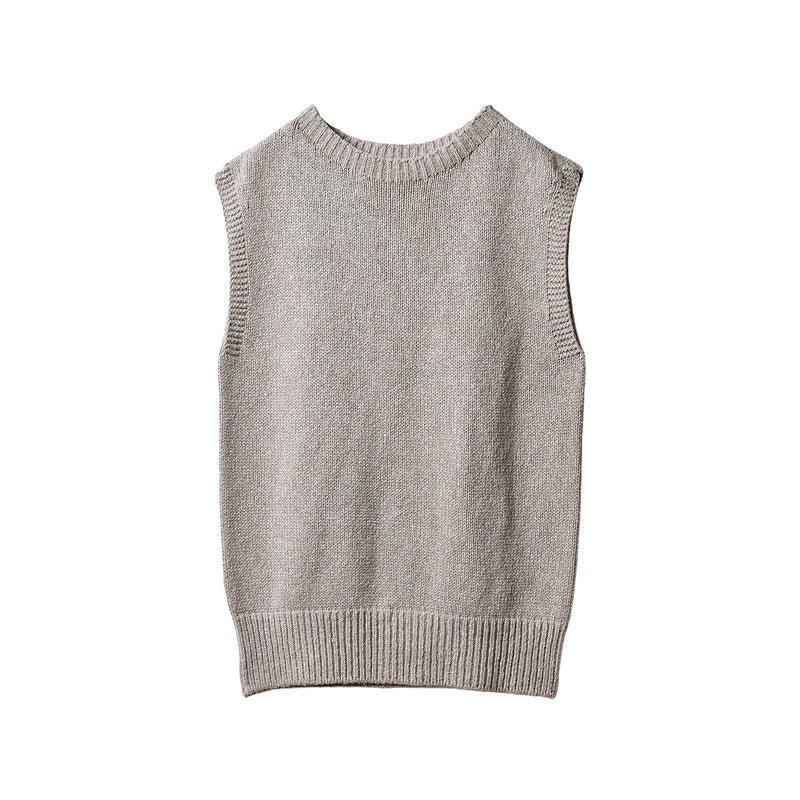 エコシルクニットトップ(amime to amime)